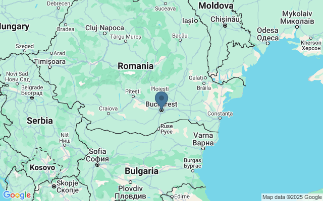 Kaart met locatie Casa Poporului